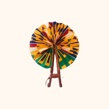 Afiye Ghana Fabric Fan