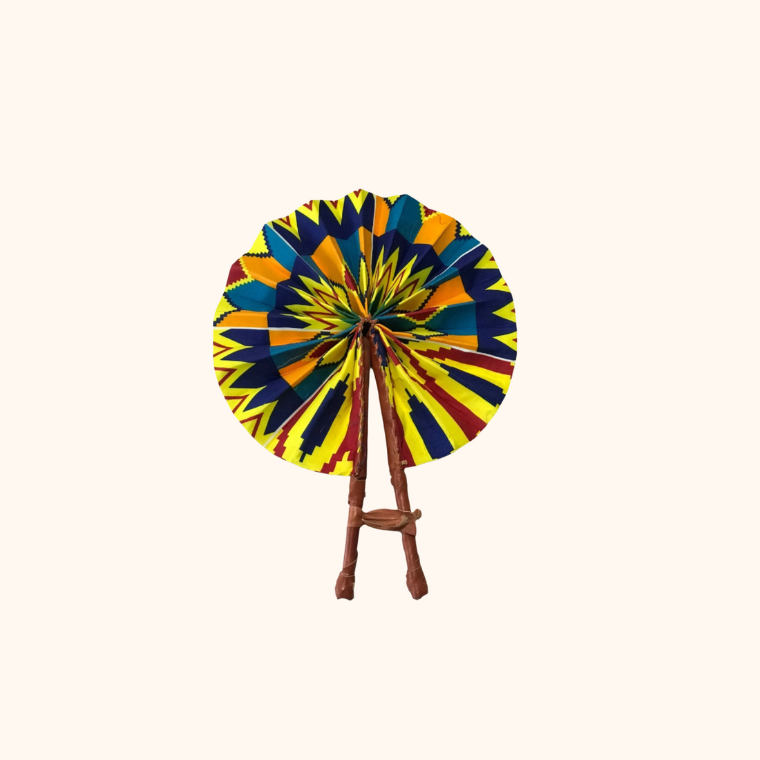 Abena Ghana Fabric Fan